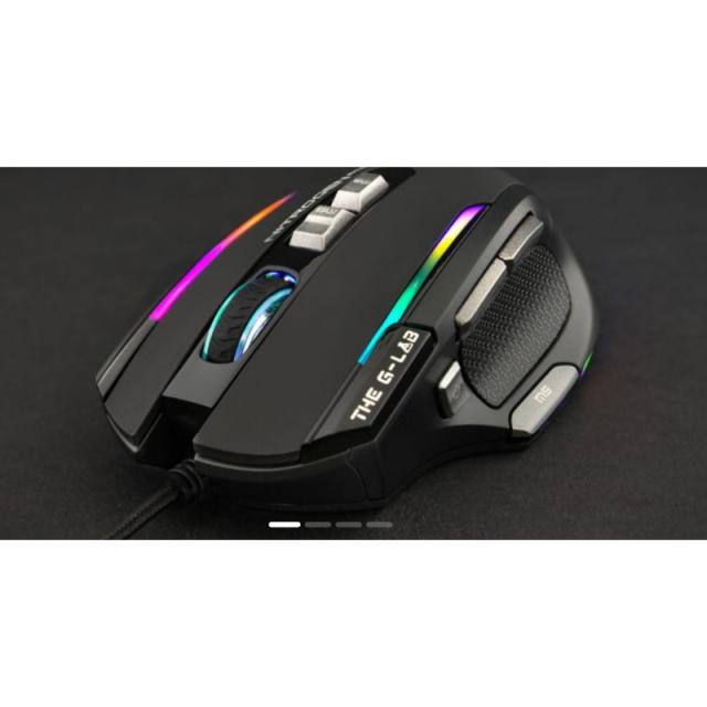 The G-Lab - KULT NITROGEN ATOM ratón Juego mano derecha USB tipo A Óptico 4800 DPI