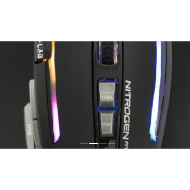 The G-Lab - KULT NITROGEN ATOM ratón Juego mano derecha USB tipo A Óptico 4800 DPI