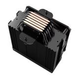 Hiditec - DC10 PRO Procesador Refrigerador de aire 12 cm Negro 1 pieza(s)