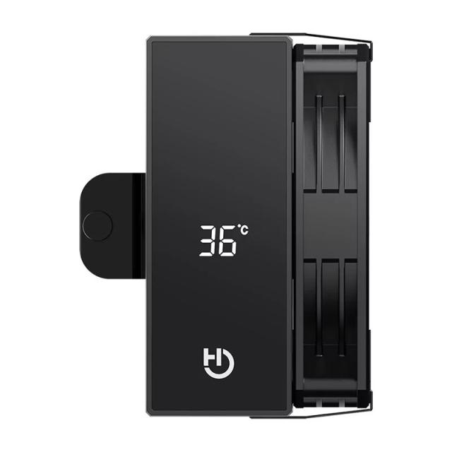 Hiditec - DC10 PRO Procesador Refrigerador de aire 12 cm Negro 1 pieza(s)