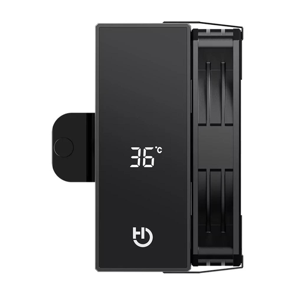Hiditec - DC10 PRO Procesador Refrigerador de aire 12 cm Negro 1 pieza(s)