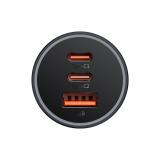 Baseus - Golden Contactor Pro Universal Negro Encendedor de cigarrillos Carga rápida Auto