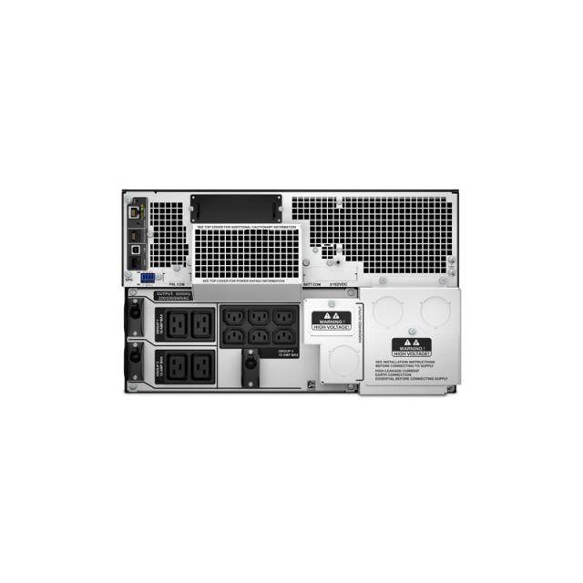 APC - Smart-UPS On-Line sistema de alimentación ininterrumpida (UPS) Doble conversión (en línea) 8 kVA 8000 W 10 sa - SRT8KRMXLI