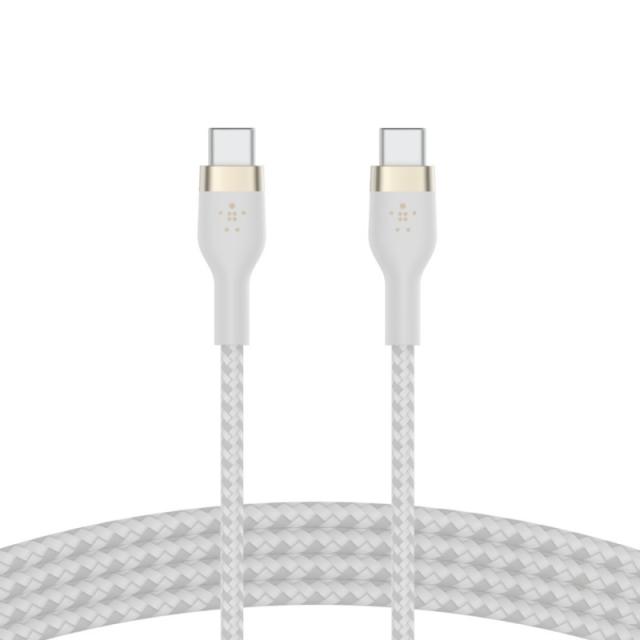 Belkin - BOOST?CHARGE PRO Flex cable USB 2 m USB 2.0 USB C Blanco