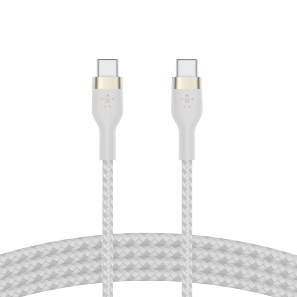 Belkin - BOOST?CHARGE PRO Flex cable USB 2 m USB 2.0 USB C Blanco