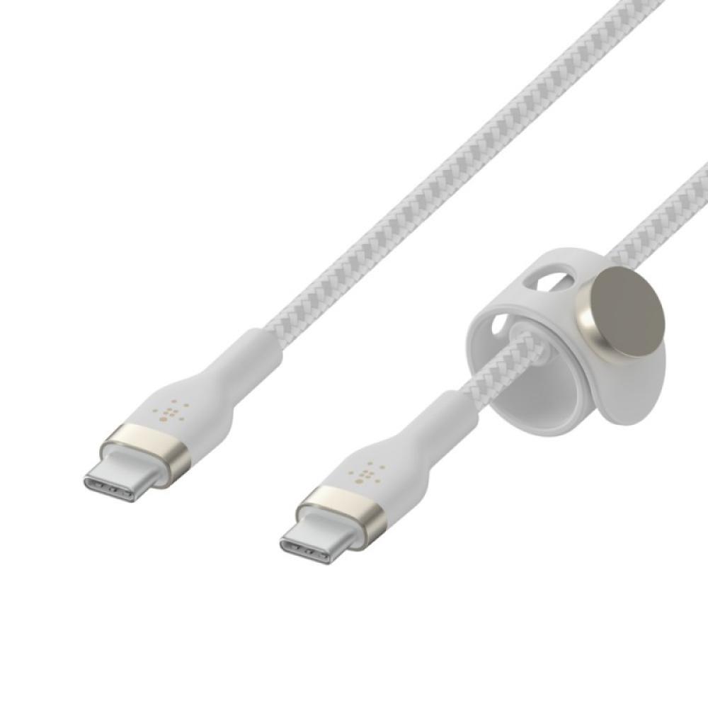 Belkin - BOOST?CHARGE PRO Flex cable USB 2 m USB 2.0 USB C Blanco
