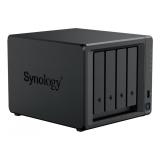 Synology - DiskStation DS925+ servidor de almacenamiento NAS Ryzen Embedded V1500B 4 GB DDR4 0 TB Negro