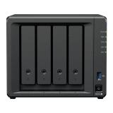Synology - DiskStation DS925+ servidor de almacenamiento NAS Ryzen Embedded V1500B 4 GB DDR4 0 TB Negro