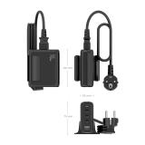 AISENS - Cargador Sobremesa GaN 140W, 3x USB-C PD3.1 QC4.0 QC5.0, 1x USB-A QC3.0, Negro
