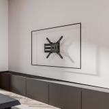 AISENS - Soporte Eco Giratorio, Inclinable y Nivelable para Monitor/TV 35kg de 23"-65", Negro - WT65TSLE-383