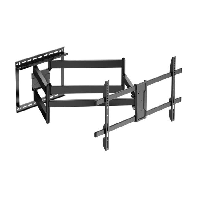AISENS - Soporte Eco Giratorio, Inclinable y Nivelable para Monitor/TV 60kg de 43"-90", Negro