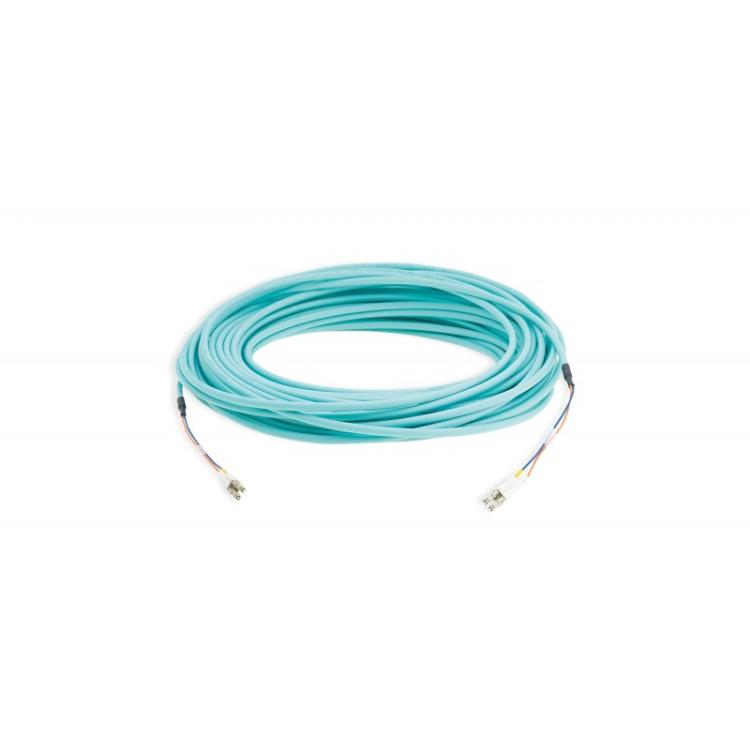 Kramer Electronics - CLS-2LC/OM3-328 Cable de fibra óptica e InfiniBand 100 m 2x LC Color aguamarina