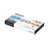 AISENS - Soporte Eco Ultra Delgado Para Monitor/TV 75kg de 43"-100", Negro