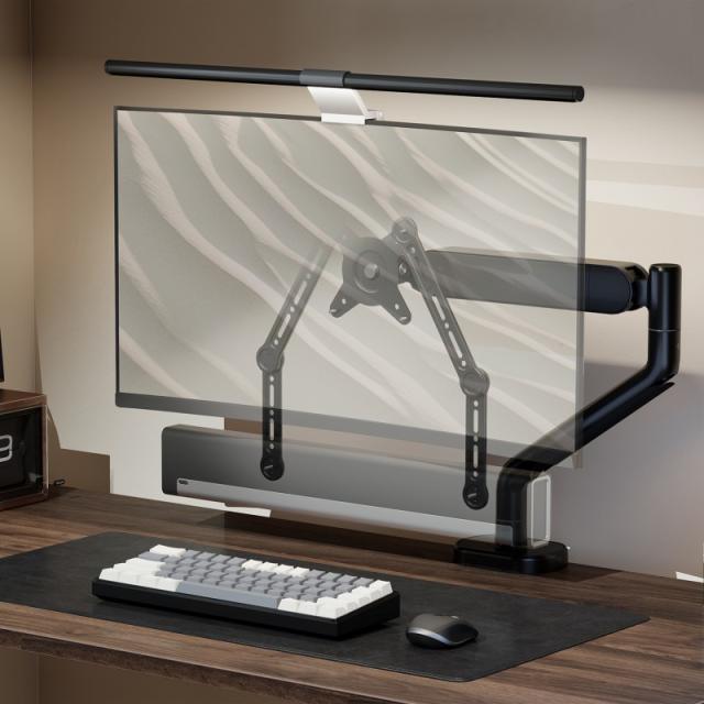 AISENS - Soporte Universal Para Barra de Sonido, Negro - SPK03U-375