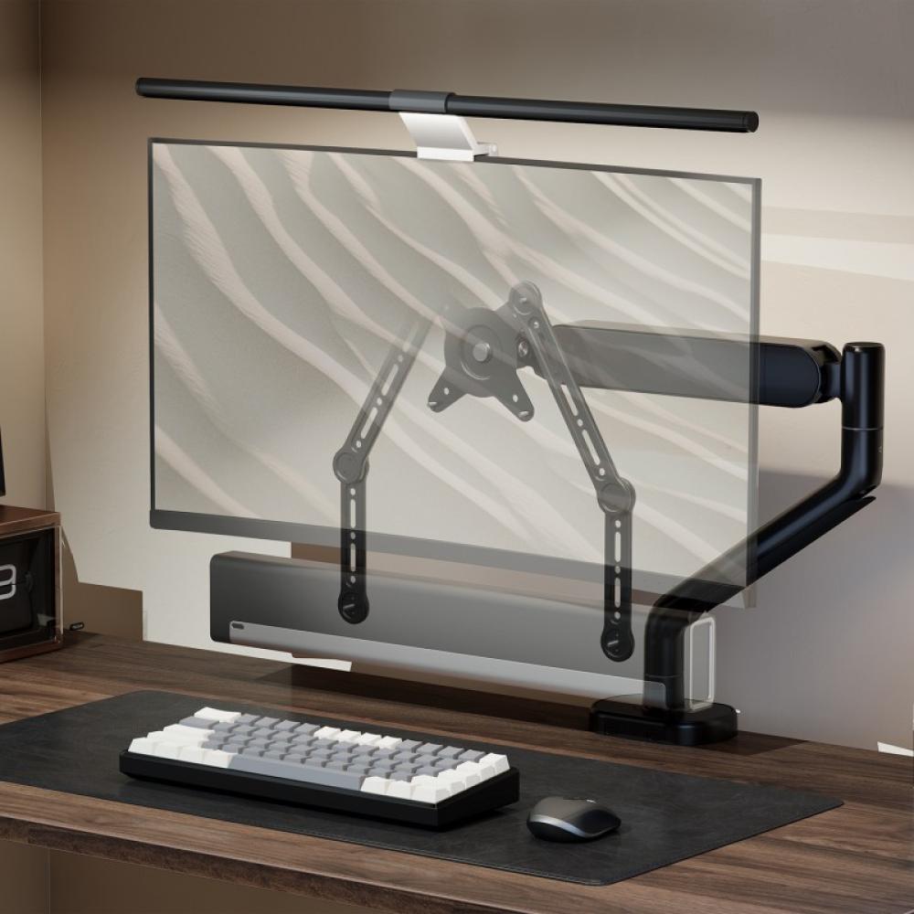 AISENS - Soporte Universal Para Barra de Sonido, Negro - SPK03U-375