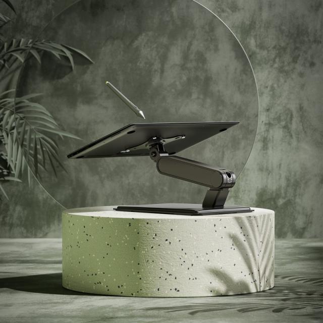 AISENS - Soporte de Mesa Pro Contrapeso Inclinable Para Monitor/POS 8kg de 17"-32", Negro