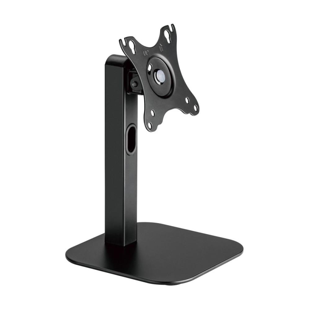 AISENS - Soporte de Mesa Eco Giratorio e Inclinable Para Monitor/POS 2.5kg de 10"-24", Negro