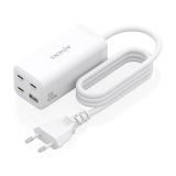 AISENS - Cargador Sobremesa GaN 100W, 3x USB-C PD3.0 QC4.0 QC5.0, 1x USB-A QC3.0, Blanco