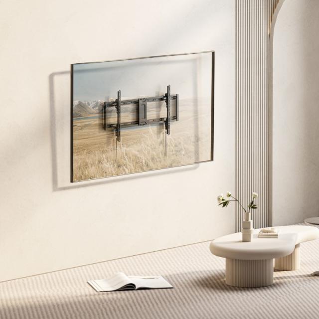 AISENS - Soporte Eco Inclinable Para Monitor/TV 75kg de 43"-100", Negro