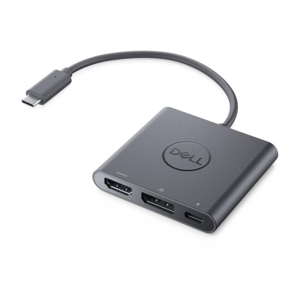 DELL - Adaptador de USB-C a HDMI/DP con transferencia de alimentación