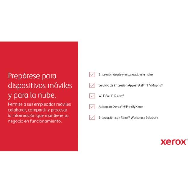 Xerox - C320 A4 33 ppm Impresora inalámbrica a doble cara PS3 PCL5e/6 2 bandejas Total 251 hojas