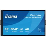 iiyama - T6529AS-B1AG pantalla de señalización Diseño de quiosco 163,8 cm (64.5") LED Wifi 420 cd / m² 4K Ultra HD Negro Pantall