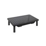 TooQ - Soporte Elevador Multiusos para Monitor/Portátil, Negro - TQMR087
