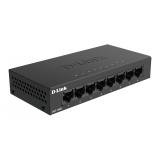 D-Link - DGS-108GL No administrado Gigabit Ethernet (10/100/1000) Escritorio Negro