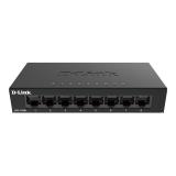 D-Link - DGS-108GL No administrado Gigabit Ethernet (10/100/1000) Escritorio Negro