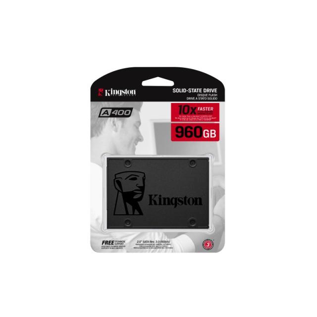 Kingston Technology - A400 960 GB 2.5" Serial ATA III TLC