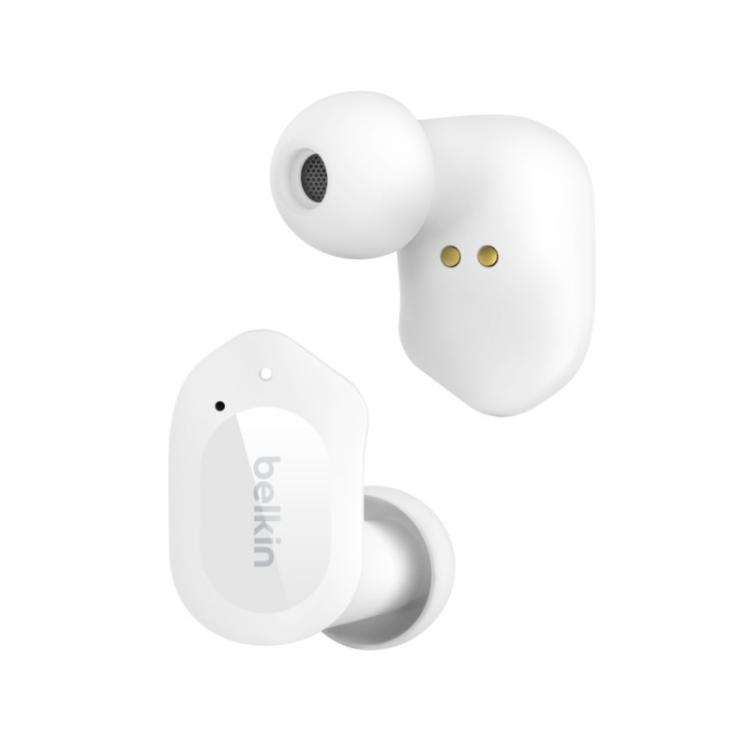 Belkin - SOUNDFORM Play Auriculares True Wireless Stereo (TWS) Dentro de oído Bluetooth Blanco
