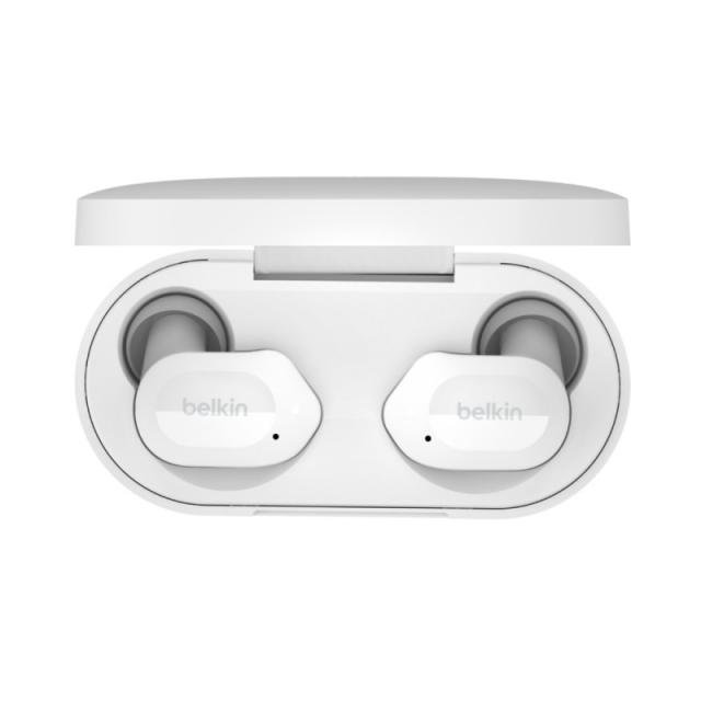 Belkin - SOUNDFORM Play Auriculares True Wireless Stereo (TWS) Dentro de oído Bluetooth Blanco