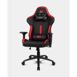 DRIFT - DR350 Butaca para jugar Asiento acolchado Negro, Rojo