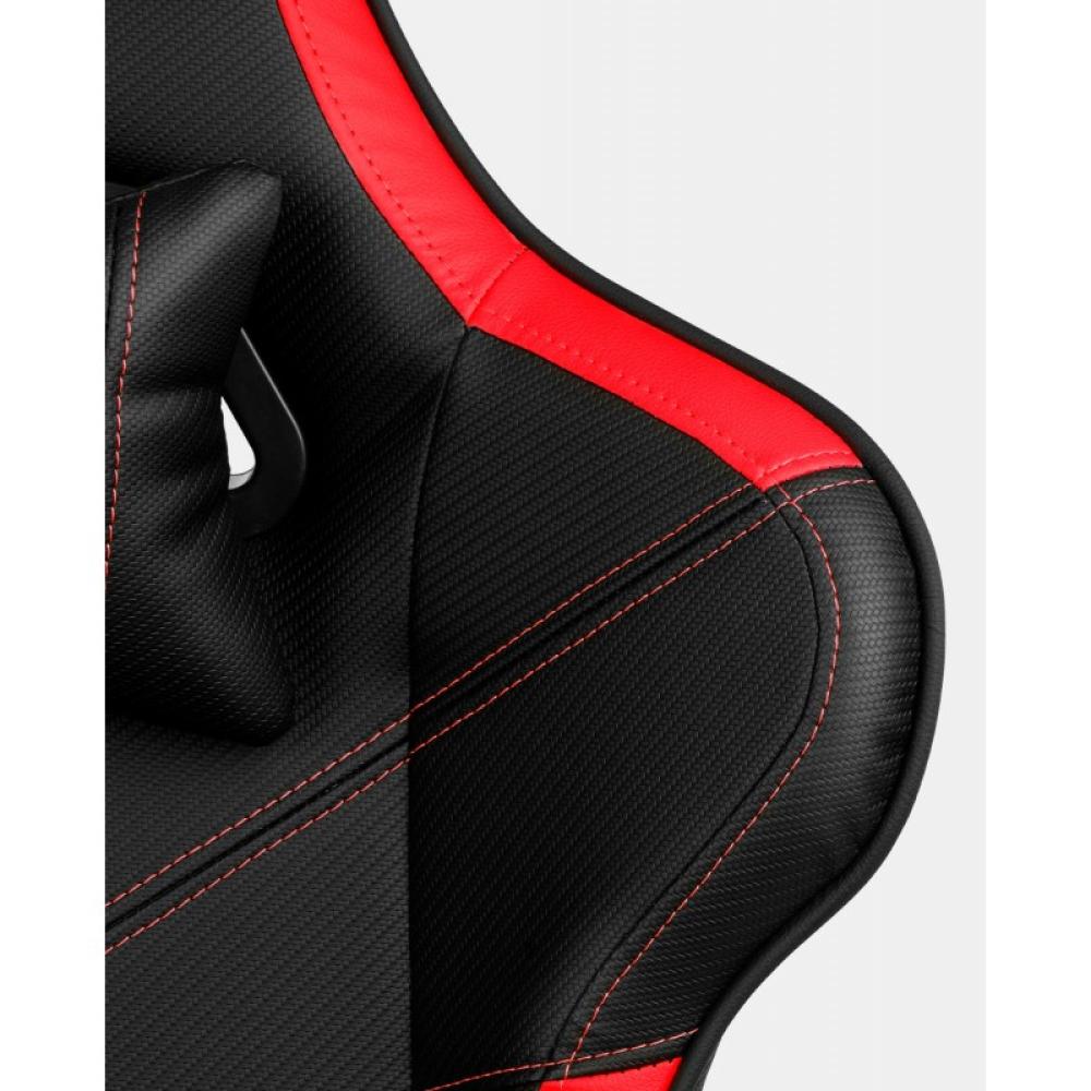 DRIFT - DR350 Butaca para jugar Asiento acolchado Negro, Rojo