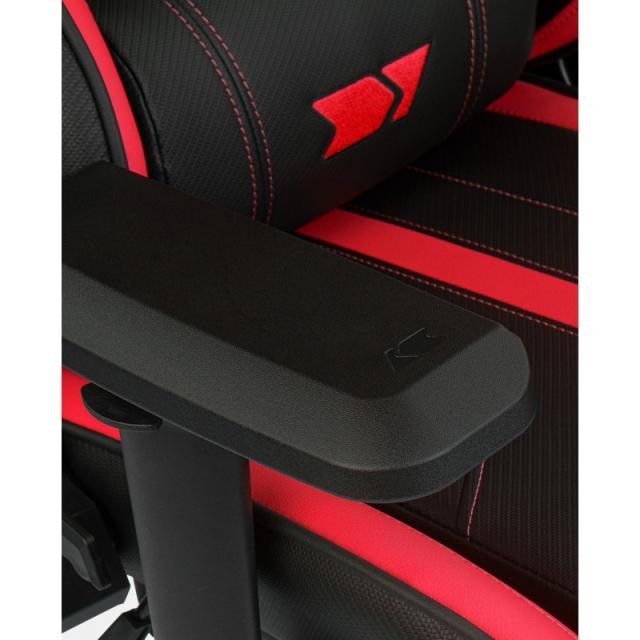 DRIFT - DR350 Butaca para jugar Asiento acolchado Negro, Rojo