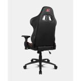 DRIFT - DR350 Butaca para jugar Asiento acolchado Negro, Rojo