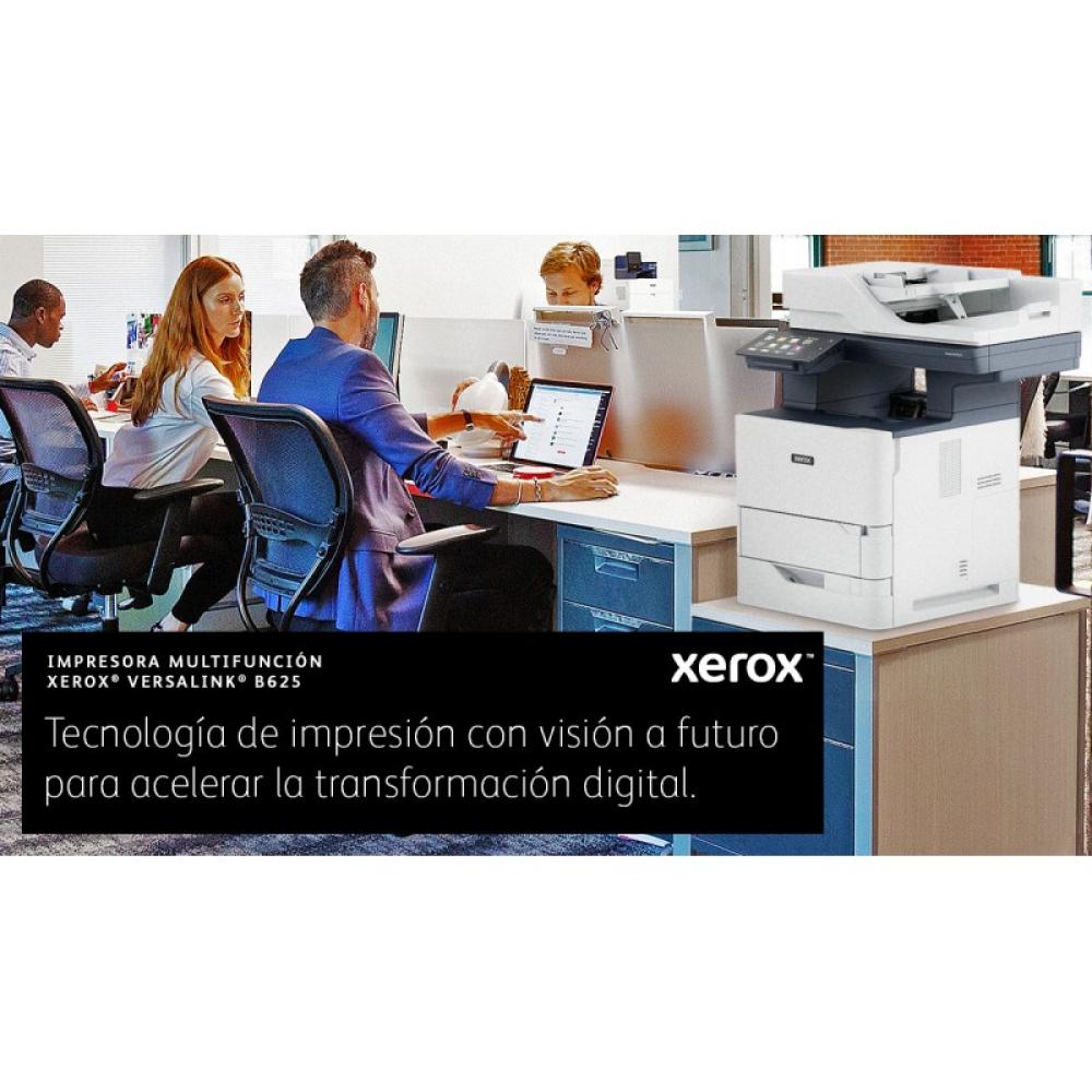 Xerox - VersaLink B625 A4 61 ppm Copia/impresión/escaneado/fax a doble cara PS3 PCL5e/6 2 bandejas 650 hojas