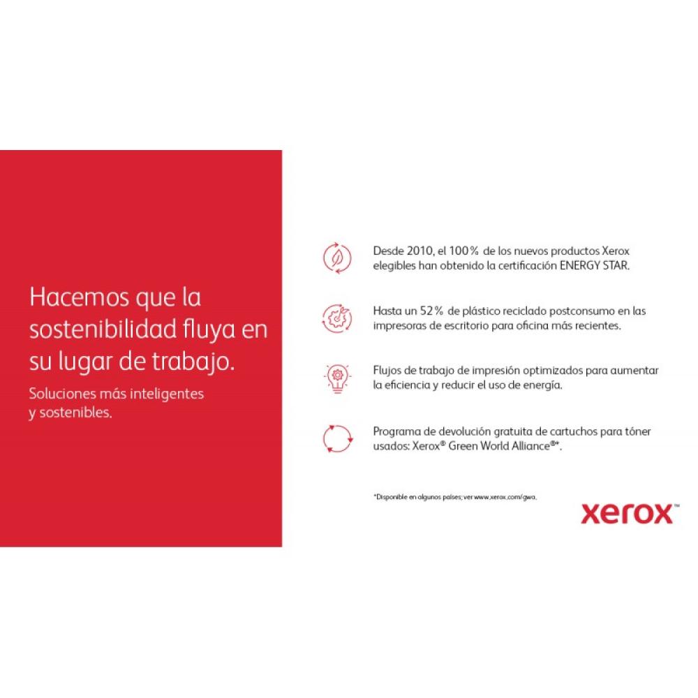 Xerox - VersaLink B625 A4 61 ppm Copia/impresión/escaneado/fax a doble cara PS3 PCL5e/6 2 bandejas 650 hojas