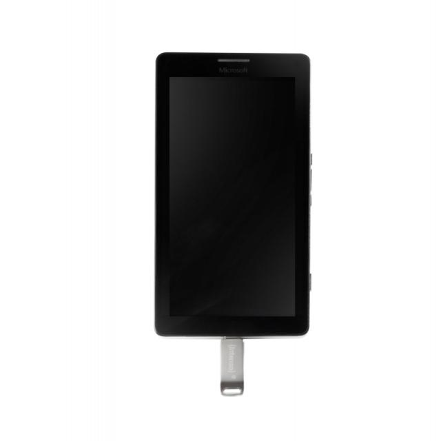 Intenso - cMobile Line unidad flash USB 128 GB USB Type-A / USB Type-C 3.2 Gen 1 (3.1 Gen 1) Plata