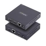 StarTech.com - Extensor KVM HDMI 4K 60Hz por Redes Ethernet IP - Alargador KVM HDMI y USB por Ethernet - Sin Controladores - Jue