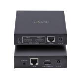 StarTech.com - Extensor KVM HDMI 4K 60Hz por Redes Ethernet IP - Alargador KVM HDMI y USB por Ethernet - Sin Controladores - Jue