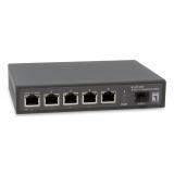 LevelOne - GEP-0625 switch No administrado 2.5G Ethernet (100/1000/2500) Energía sobre Ethernet (PoE) Negro