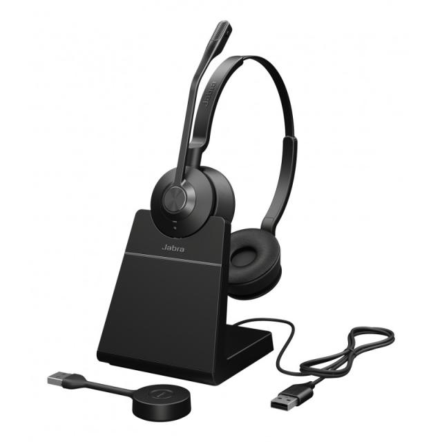 Jabra - Engage 55 SE Auriculares Inalámbrico Diadema Oficina/Centro de llamadas Negro - 9659-415-111