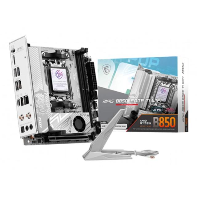 MSI - B850I EDGE TI WIFI AMD B850 Zócalo AM5 mini ITX