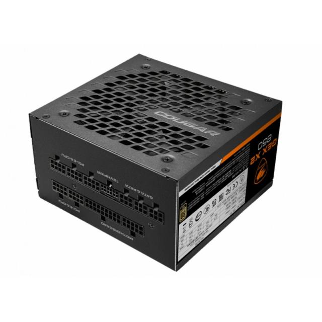 COUGAR - GEX X2 850 unidad de fuente de alimentación 850 W 20+4 pin ATX ATX Negro