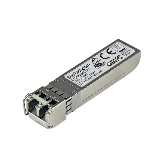 StarTech.com - Módulo Transceptor SFP+ Compatible con el Modelo EX-SFP-10GE-SR de Juniper - 10GBASE-SR - Fibra Multimodo (MMF) 1
