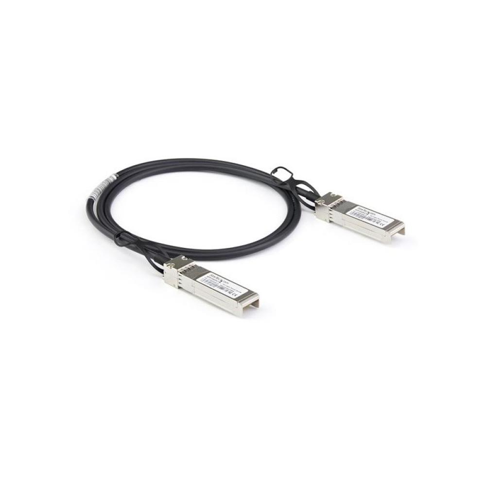 StarTech.com - Cable de 1m Twinax SFP+ a SFP+ con Conexión Directa 10GbE- Compatible con DAC-SFP-10G-1M de Dell EMC - Cobre - DA
