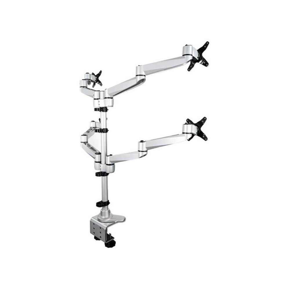 StarTech.com - Soporte de Montaje para Cuatro Monitores - con Movimiento Total - Premium