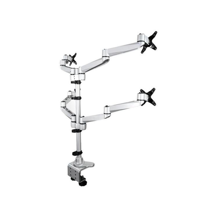 StarTech.com - Soporte de Montaje para Cuatro Monitores - con Movimiento Total - Premium
