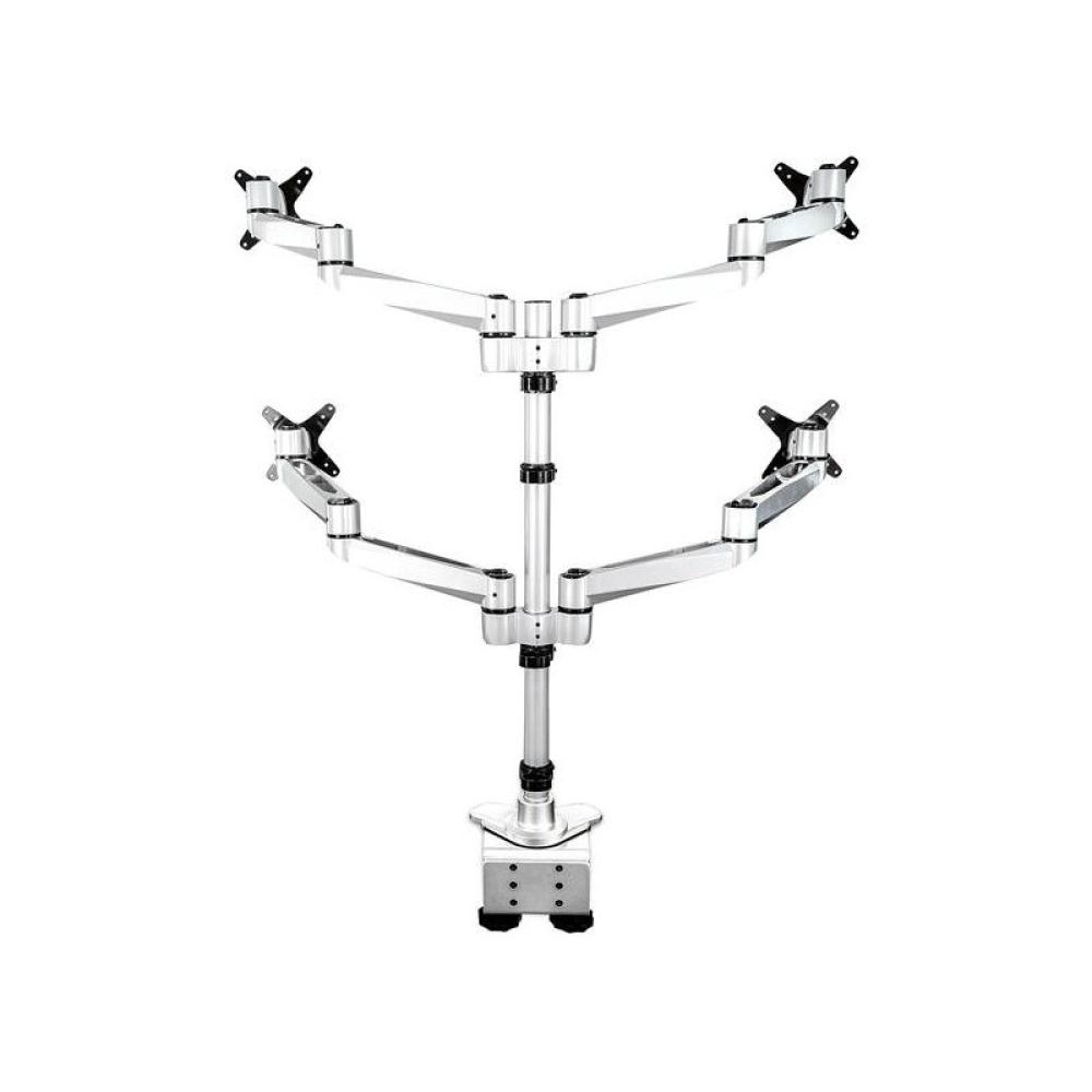 StarTech.com - Soporte de Montaje para Cuatro Monitores - con Movimiento Total - Premium